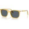 imagePersol Po3357s Renzo Rectangular SunglassesMieleBlue