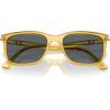imagePersol Po3357s Renzo Rectangular SunglassesMieleBlue