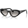 imagePersol Womens Po0052s Butterfly SunglassesBlackClear Gradient Grey