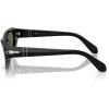 imagePersol Womens Po0052s Butterfly SunglassesBlackGreen Polarized