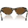 imagePersol Womens Po0052s Butterfly SunglassesBrown TortoiseBrown Polarized