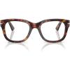 imagePersol PO3372V Square Prescription Eyewear Frames Brown 53 mm