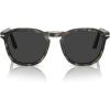 imagePersol Po3345s Square SunglassesBrown TortoisePolarized Dark Grey
