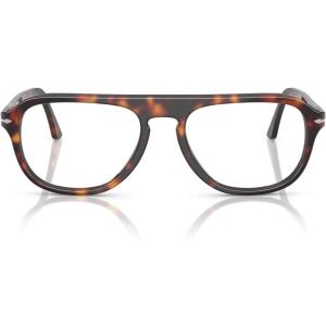 imagePersol PO3368V Aviator Prescription Eyewear Frames Brown 56 mm