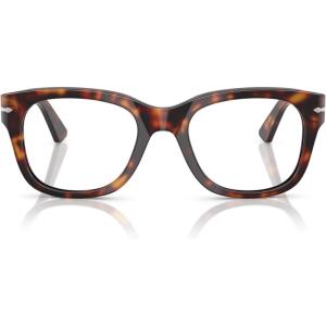 imagePersol PO3372V Square Prescription Eyewear Frames Brown 53 mm