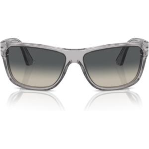 imagePersol Po3342s Rectangular SunglassesTransparent GreyLight Grey Gradient Dark Grey