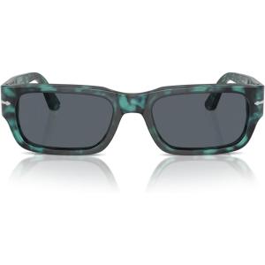 imagePersol Po3347s Adrien Rectangular SunglassesBlue HavanaBlue