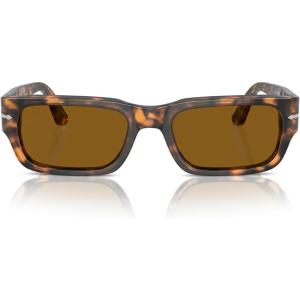 imagePersol Po3347s Adrien Rectangular SunglassesBrown HavanaBrown