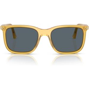 imagePersol Po3357s Renzo Rectangular SunglassesMieleBlue