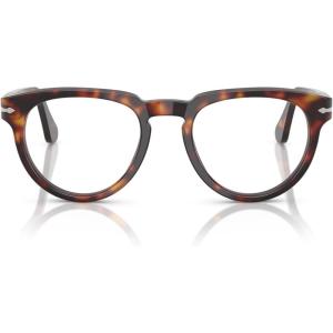 imagePersol Po3377v Round Prescription Eyewear FramesBrown