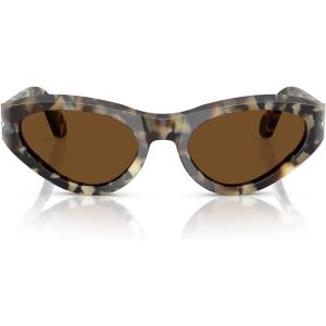 imagePersol Womens Po0052s Butterfly SunglassesBrown TortoiseBrown Polarized
