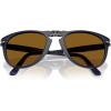 imagePersol Mens Po0714 Folding Aviator SunglassesMilky Depths BlueBrown