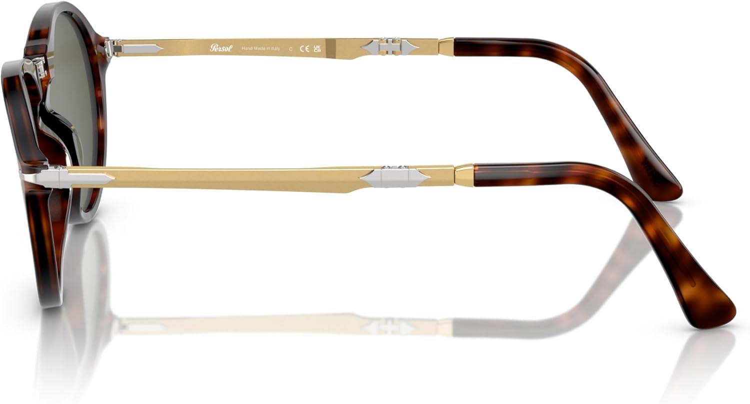 imagePersol PO3274S Round SunglassesHavanaGreen