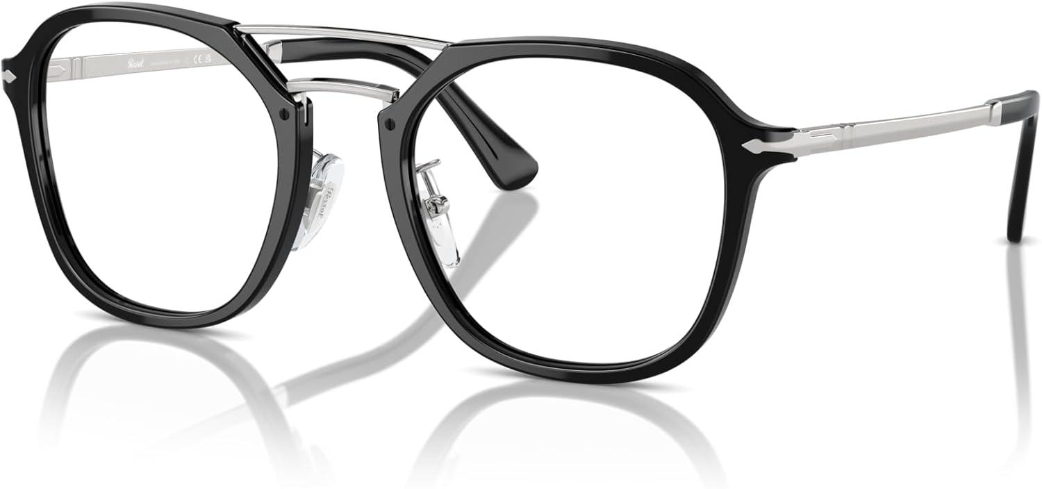 imagePersol Po3352v Square SunglassesBlackDemo Lens