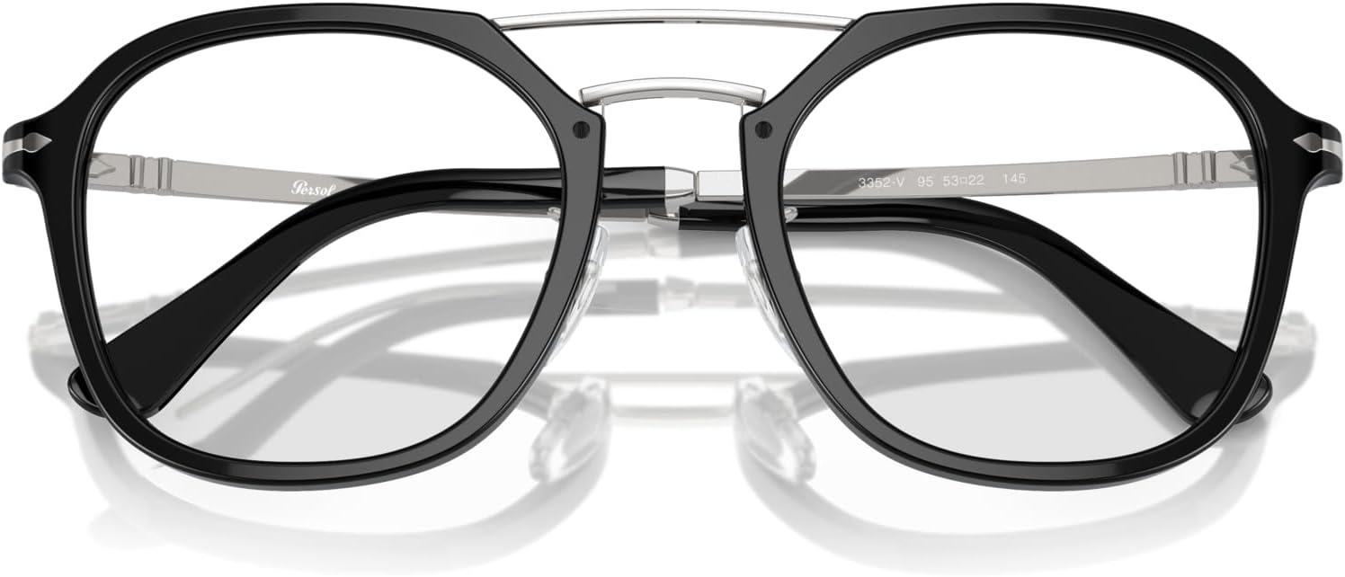 imagePersol Po3352v Square SunglassesBlackDemo Lens