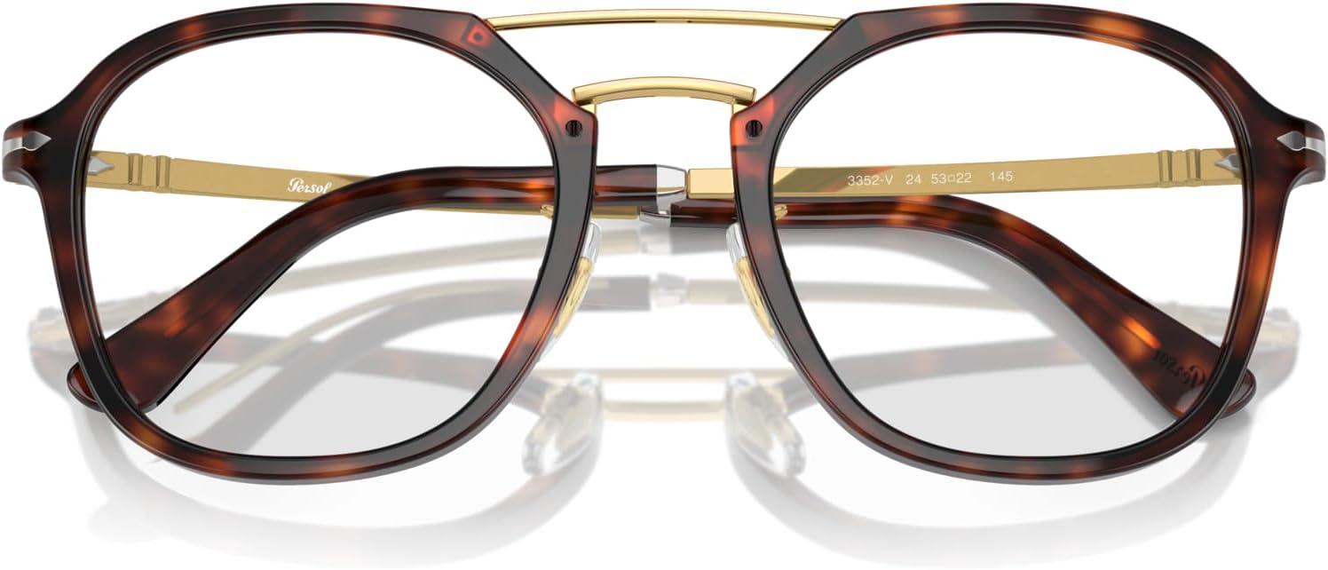 imagePersol Po3352v Square SunglassesHavanaDemo Lens