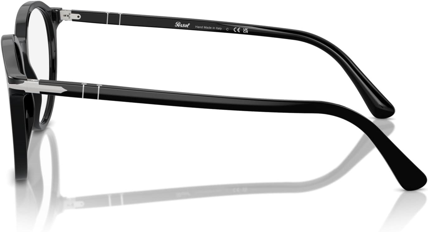 imagePersol Po3353v Round SunglassesBlackDemo Lens