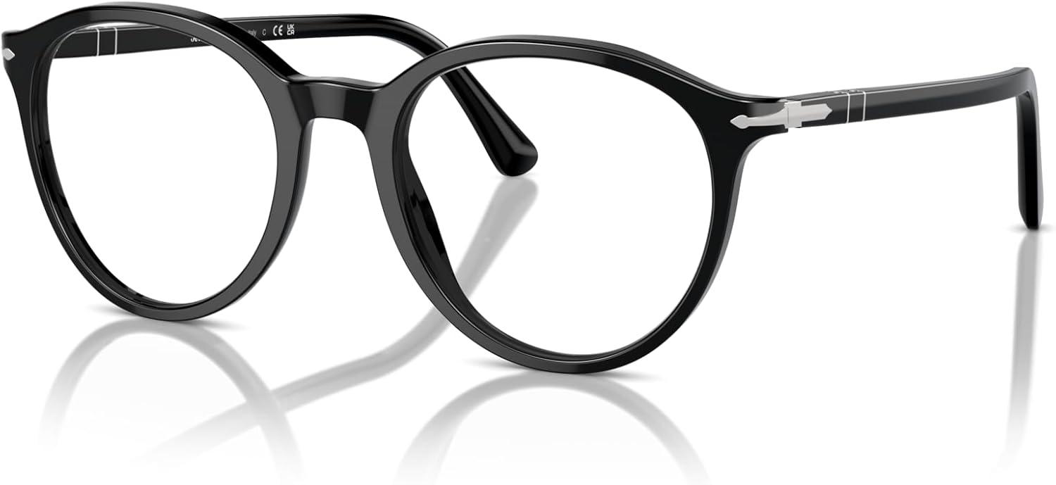 imagePersol Po3353v Round SunglassesBlackDemo Lens
