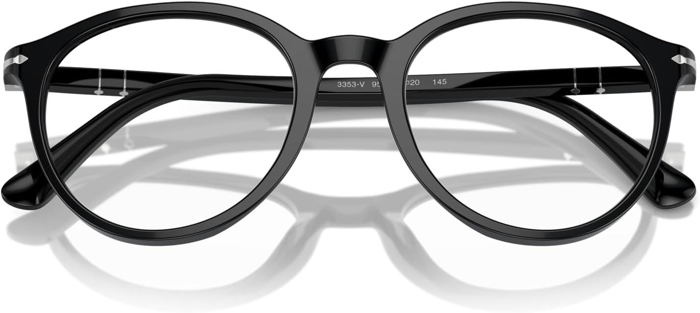 imagePersol Po3353v Round SunglassesBlackDemo Lens