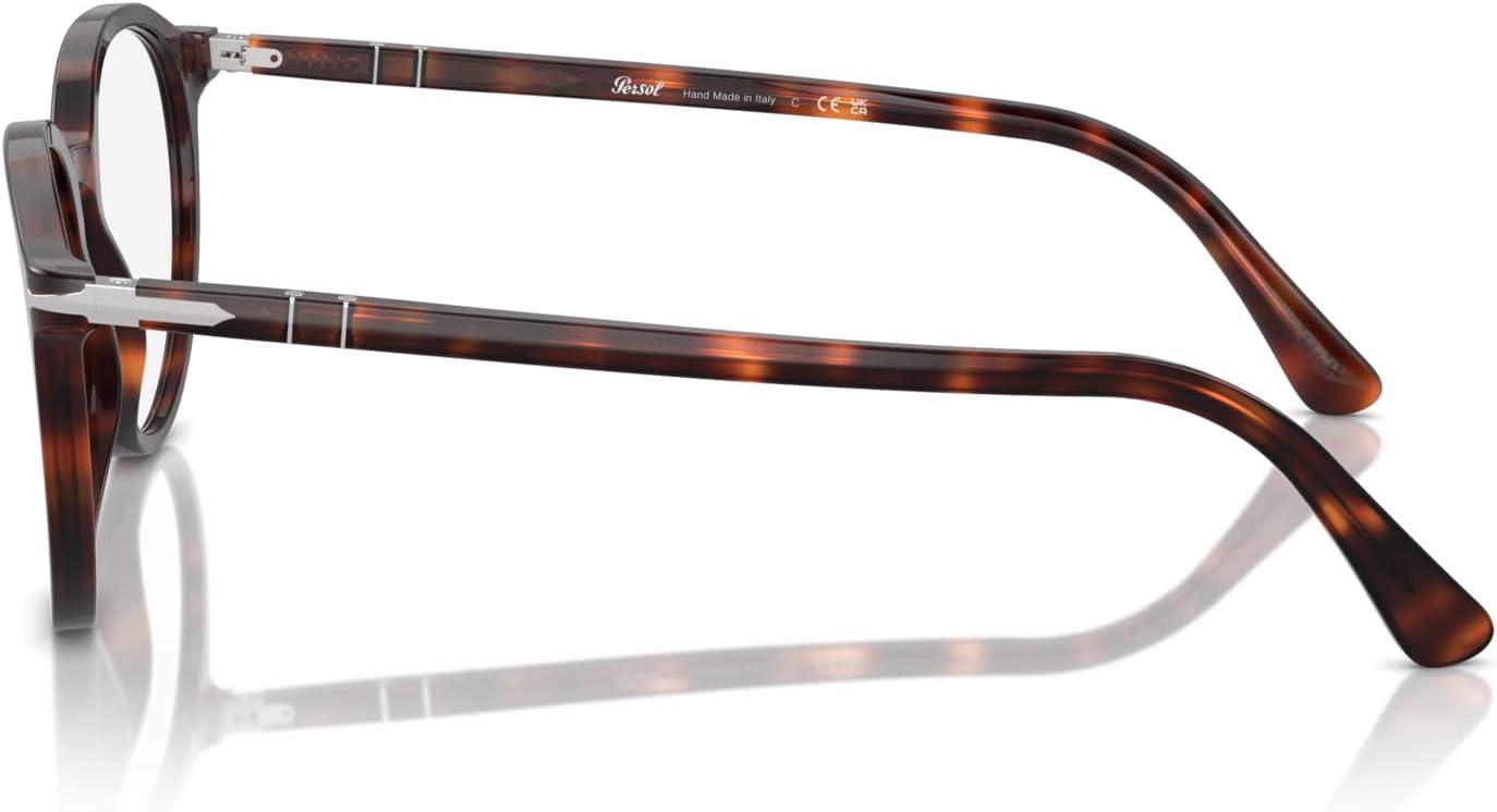 imagePersol Po3353v Round SunglassesHavanaDemo Lens
