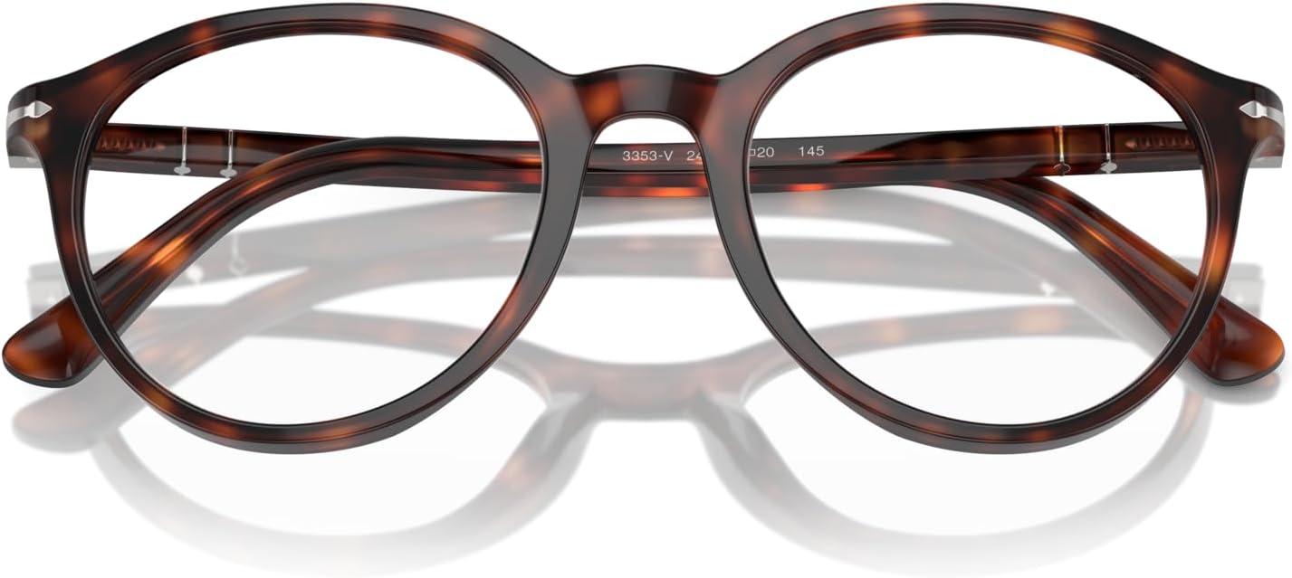 imagePersol Po3353v Round SunglassesHavanaDemo Lens