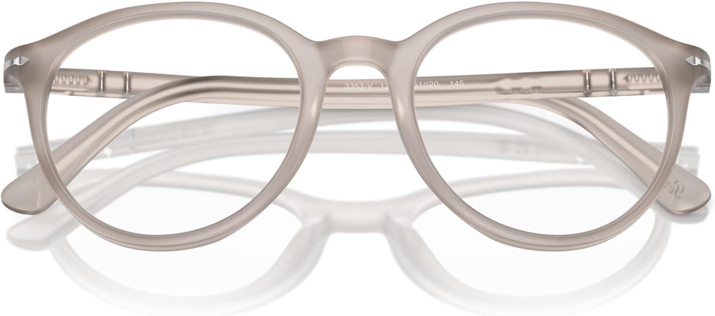 imagePersol Po3353v Round SunglassesOpal GreyDemo Lens