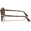 imagePersol Mens Po3328s Aviator SunglassesBrownBright YellowBrown