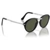 imagePersol PO3274S Round SunglassesBlackGreen