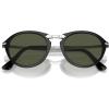 imagePersol PO3274S Round SunglassesBlackGreen