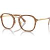 imagePersol Po3352v Square SunglassesStriped BrownDemo Lens