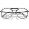 imagePersol Po3352v Square SunglassesTransparent GreyDemo Lens