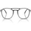 imagePersol Po3352v Square SunglassesTransparent GreyDemo Lens