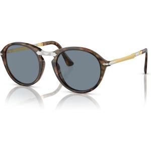 imagePersol PO3274S Round SunglassesCaffeLight Blue