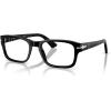 imagePersol Mens Po3364v Rectangular Prescription Eyewear FramesBlackDemo Lens