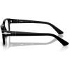 imagePersol Mens Po3364v Rectangular Prescription Eyewear FramesBlackDemo Lens