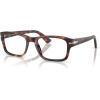 imagePersol Mens Po3364v Rectangular Prescription Eyewear FramesHavanaDemo Lens