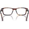 imagePersol Mens Po3364v Rectangular Prescription Eyewear FramesHavanaDemo Lens