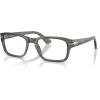 imagePersol Mens Po3364v Rectangular Prescription Eyewear FramesSmokeDemo Lens