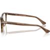 imagePersol Po3344v Square SunglassesStriped Brown Gradient GreenDemo Lens
