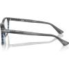 imagePersol Po3344v Square SunglassesStriped Grey Gradient BlueDemo Lens