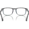 imagePersol Po3344v Square SunglassesStriped Grey Gradient BlueDemo Lens