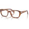 imagePersol Po3365v Square Prescription Eyewear FramesBrown TortoiseDemo Lens