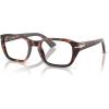 imagePersol Po3365v Square Prescription Eyewear FramesHavanaDemo Lens