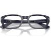 imagePersol Po3365v Square Prescription Eyewear FramesMilky Depths BlueDemo Lens