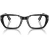 imagePersol Po3365v Square Prescription Eyewear FramesBlackDemo Lens