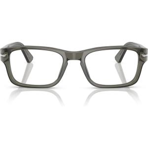 imagePersol Mens Po3364v Rectangular Prescription Eyewear FramesSmokeDemo Lens