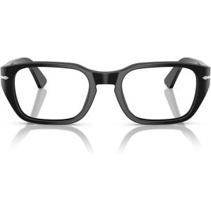 imagePersol Po3365v Square Prescription Eyewear FramesBlackDemo Lens
