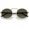 imagePersol Po1019s Rectangular SunglassesGoldGreen