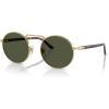 imagePersol Po1019s Rectangular SunglassesGoldGreen