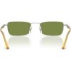 imagePersol Womens Po1025s SunglassesSilverGreen